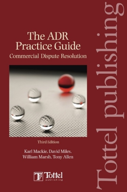 The ADR Practice Guide, Paperback / softback Book
