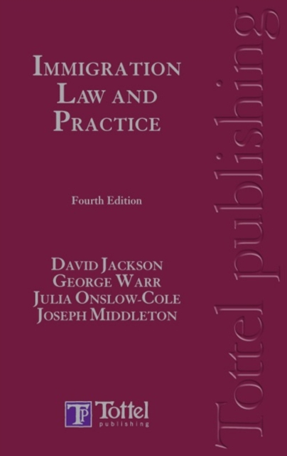 Immigration Law and Practice, Hardback Book