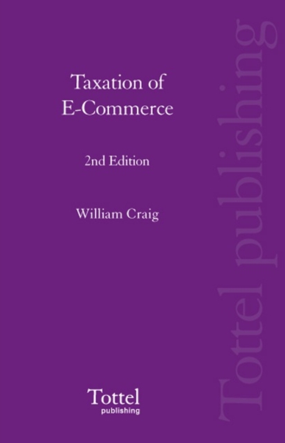 Taxation of E-commerce, Paperback / softback Book