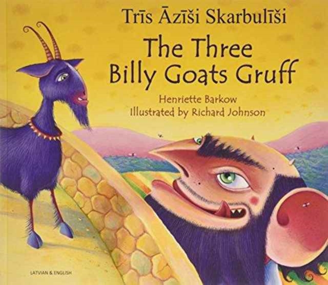 The Three Billy Goats Gruff in Latvian and English, Paperback / softback Book