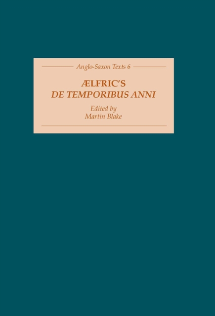 Aelfric's <I>De Temporibus Anni</I>, PDF eBook