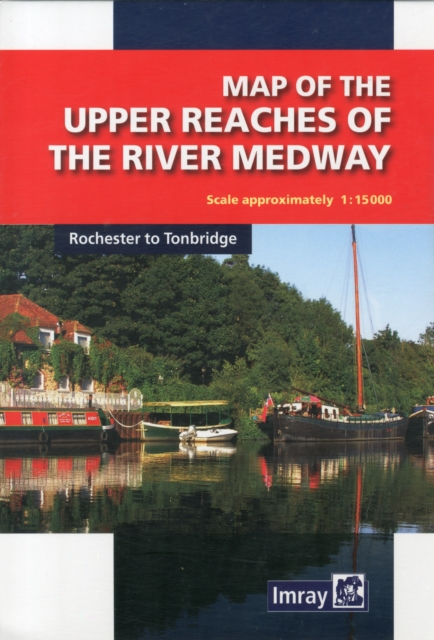 Map of the River Medway : Rochester to Tonbridge, Sheet map, folded Book