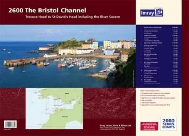 Imray Chart Atlas 2600 : Bristol Channel, Sheet map, flat Book