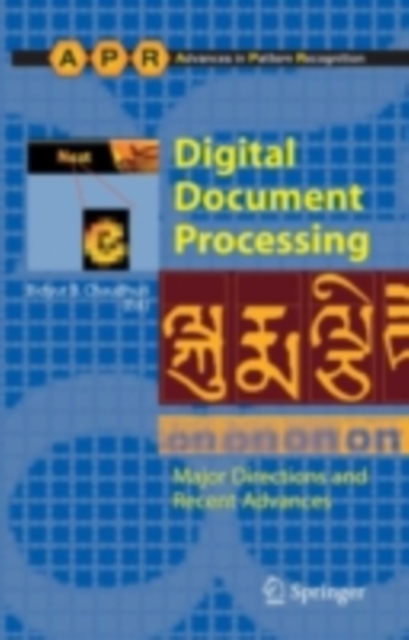 Digital Document Processing : Major Directions and Recent Advances, PDF eBook