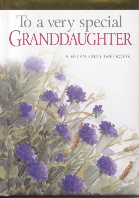 To a Very Special Granddaughter, Hardback Book