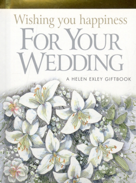 For Your Wedding, Hardback Book