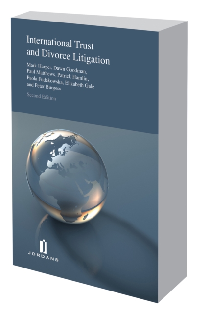 International Trust and Divorce Litigation, Paperback / softback Book
