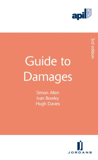 APIL Guide to Damages, Paperback / softback Book