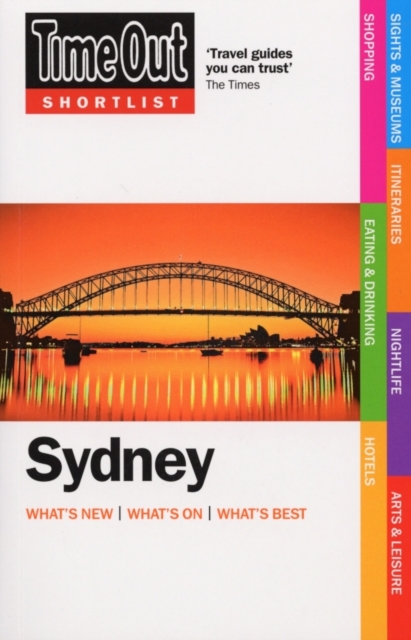 "Time Out" Shortlist Sydney, Paperback Book