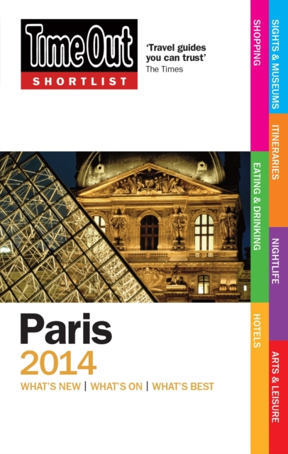 Time Out Shortlist Paris 2014, Paperback / softback Book