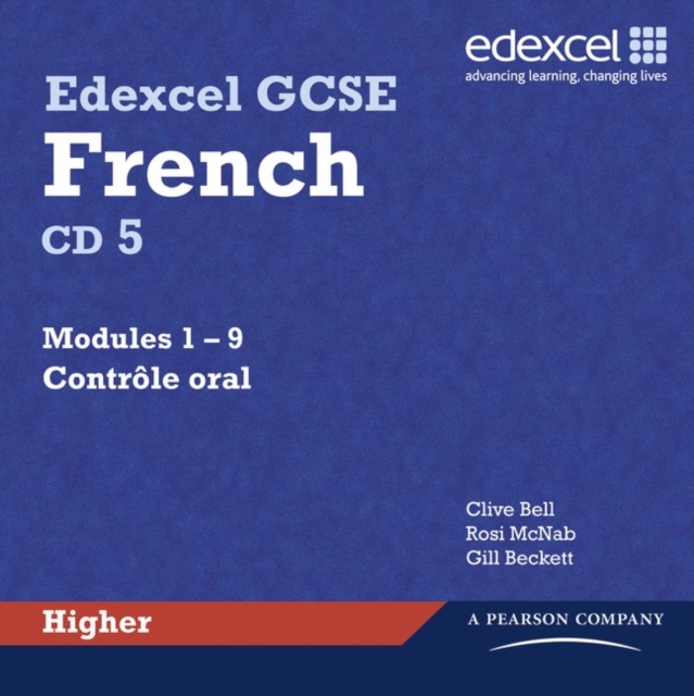 Edexcel GCSE French Higher Audio CDs, Audio Book