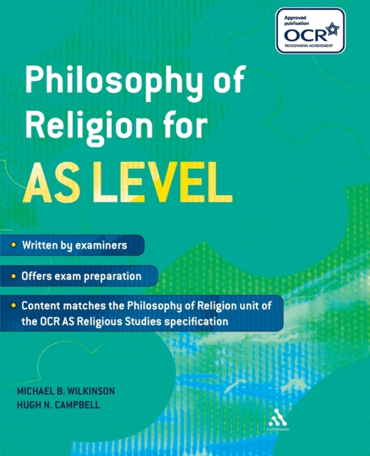 Philosophy of Religion for AS Level, Paperback / softback Book