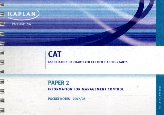 Information for Management Control - Pocket Notes, Paperback Book