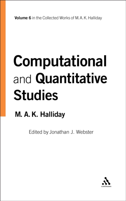 Computational and Quantitative Studies : Volume 6, PDF eBook