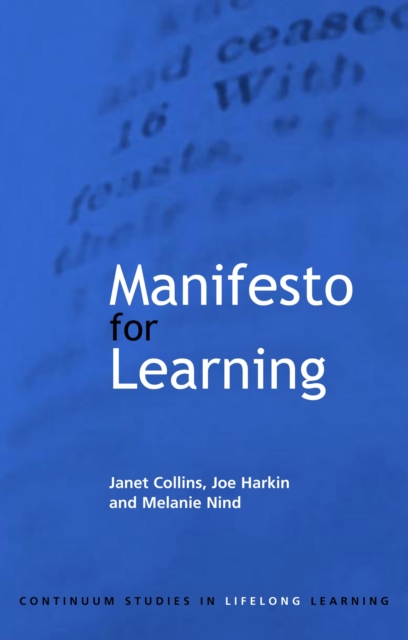 Manifesto for Learning : Fundamental Principles, PDF eBook