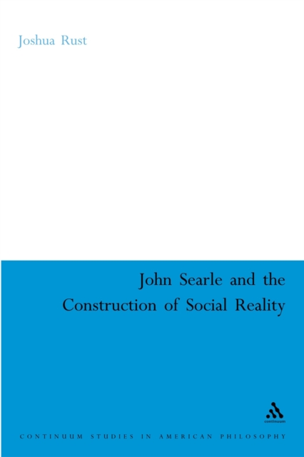 John Searle and the Construction of Social Reality, PDF eBook