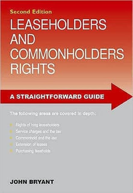 Leaseholders And Commonholders Rights : 2nd Ed., Paperback Book