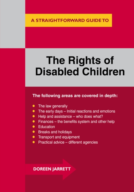 A Straighforward Guide To The Rights Of Disabled Children, Paperback / softback Book