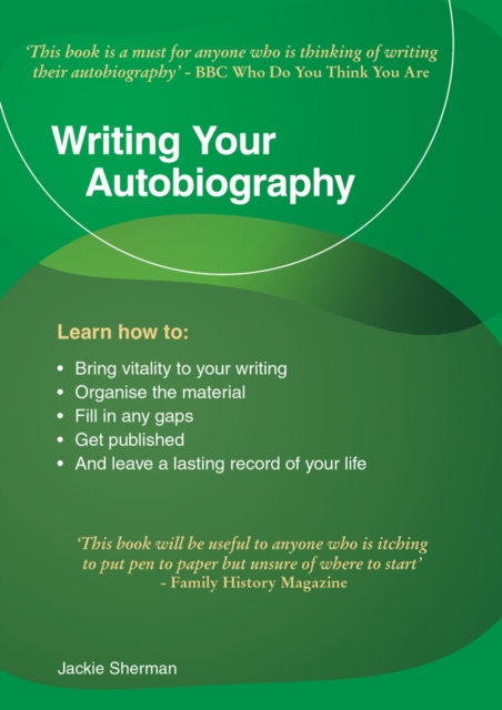 Writing Your Autobiography : An Emerald Guide, Paperback / softback Book