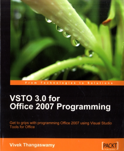 VSTO 3.0 for Office 2007 Programming, Electronic book text Book