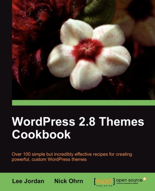 WordPress 2.8 Themes Cookbook, Electronic book text Book