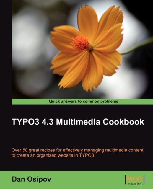 TYPO3 4.3 Multimedia Cookbook, Electronic book text Book