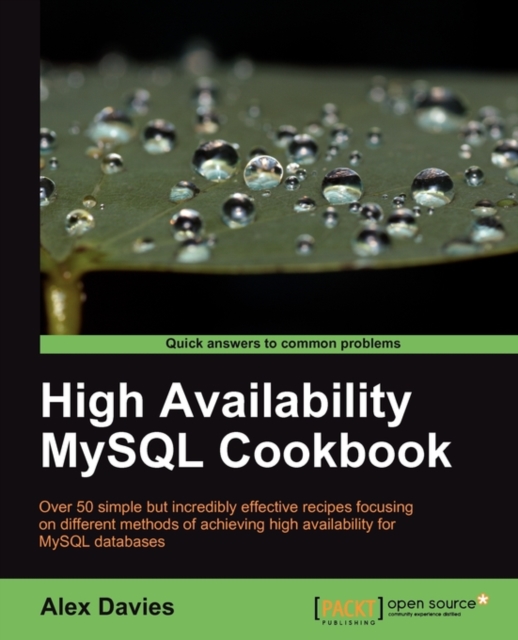 High Availability MySQL Cookbook, Electronic book text Book