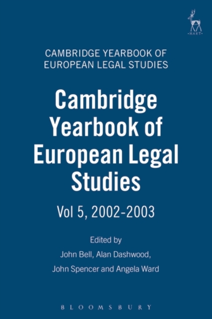 Cambridge Yearbook of European Legal Studies  Vol 5, 2002-2003, PDF eBook