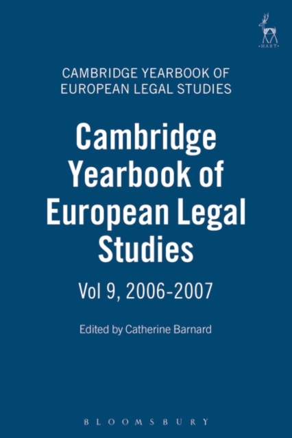 Cambridge Yearbook of European Legal Studies, Vol 9, 2006-2007, PDF eBook