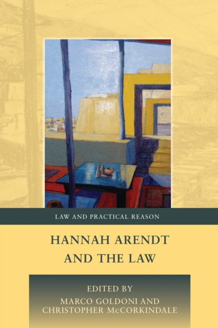 Hannah Arendt and the Law, EPUB eBook