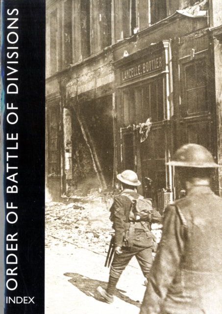 Order of Battle of Divisions, Index, Paperback / softback Book