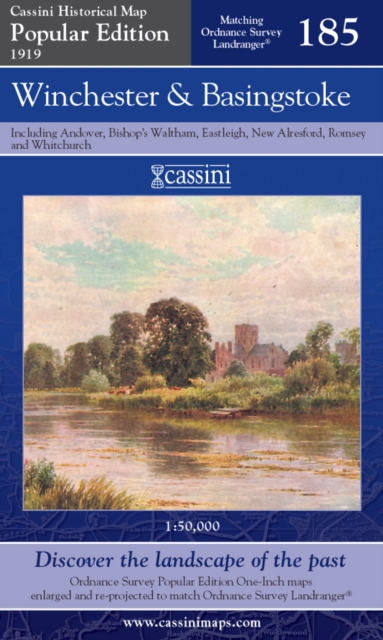 Winchester and Basingstoke, Sheet map, folded Book