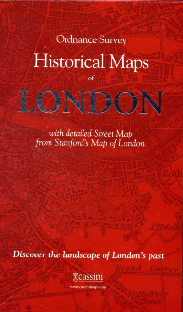 London (1805-1946) : Cassini Historical Maps (BX5-LON), Sheet map, folded Book
