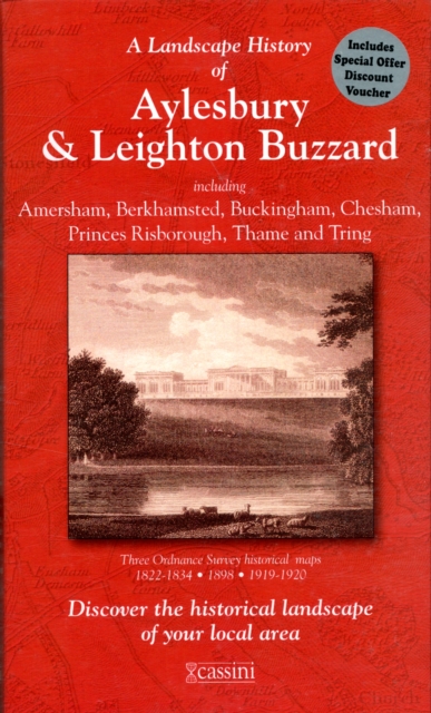 A Landscape History of Aylesbury & Leighton Buzzard (1822-1920) - LH3-165 : Three Historical Ordnance Survey Maps, Sheet map, folded Book
