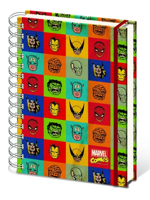MARVEL FACES A4 NOTEBOOK,  Book