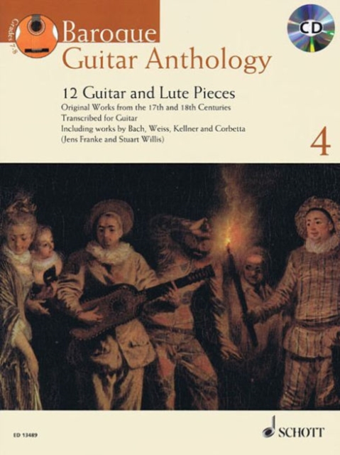BAROQUE GUITAR ANTHOLOGY VOL 4, Paperback Book