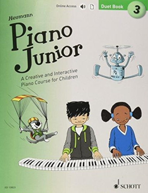 PIANO JUNIOR DUET BOOK 3 VOL 3, Paperback Book