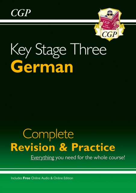 KS3 German Complete Revision & Practice (with Free Online Edition & Audio), Multiple-component retail product, part(s) enclose Book