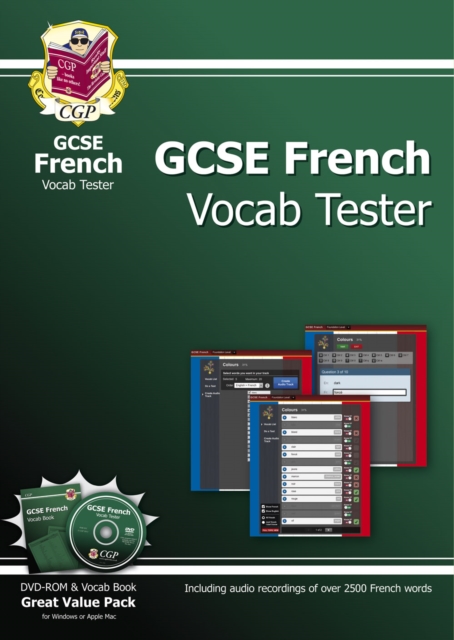 GCSE French Interactive Vocab Tester - DVD-ROM and Vocab Book (A*-G Course), Mixed media product Book