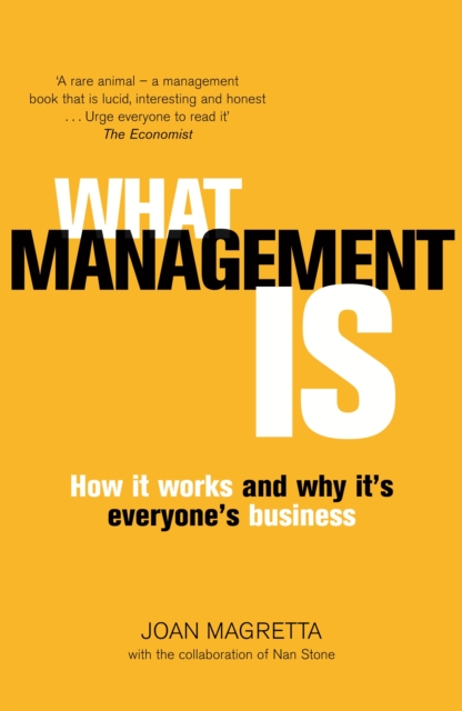 What Management Is : How it works and why it's everyone's business, EPUB eBook