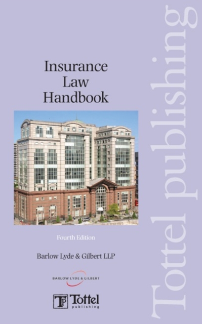 Insurance Law Handbook, Hardback Book