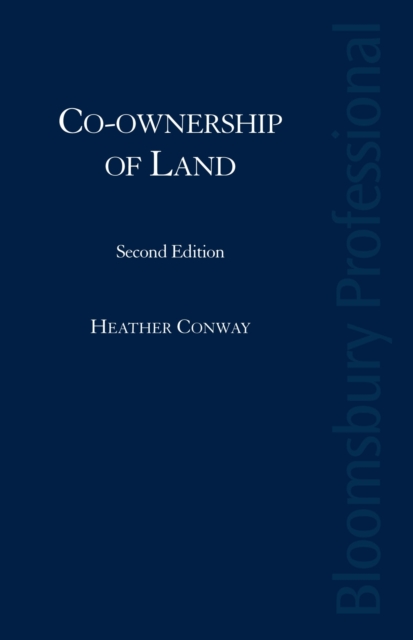 Co-Ownership of Land : Partition Actions and Remedies, Hardback Book
