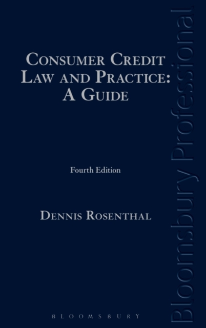 Consumer Credit Law and Practice: A Guide, Hardback Book