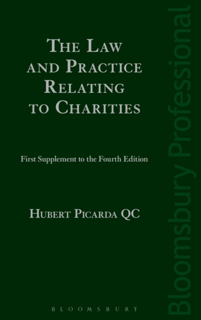 The Law and Practice Relating to Charities: First Supplement to the Fourth Edition, Paperback / softback Book