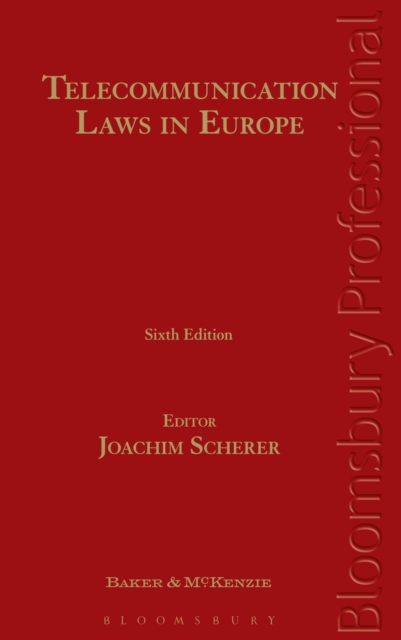 Telecommunication Laws in Europe, Hardback Book