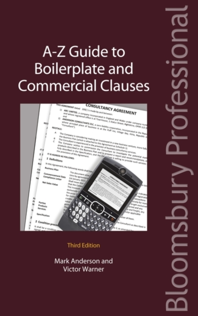 A-Z Guide to Boilerplate and Commercial Clauses, Mixed media product Book