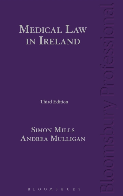 Medical Law in Ireland, Hardback Book