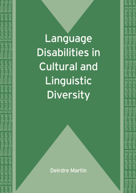 Language Disabilities in Cultural and Linguistic Diversity, Hardback Book