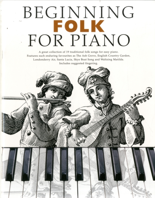 Beginning Folk For Piano, Paperback / softback Book