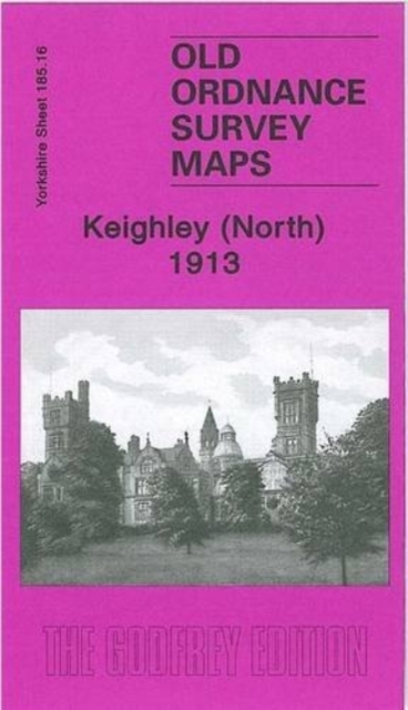 Keighley (North) 1913 : Yorkshire Sheet 185.16, Sheet map, folded Book